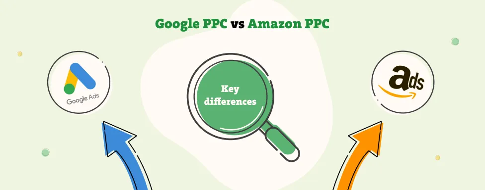 比較亞馬遜 PPC 和Google PPC：定位、使用者意圖和顯示位置的差異